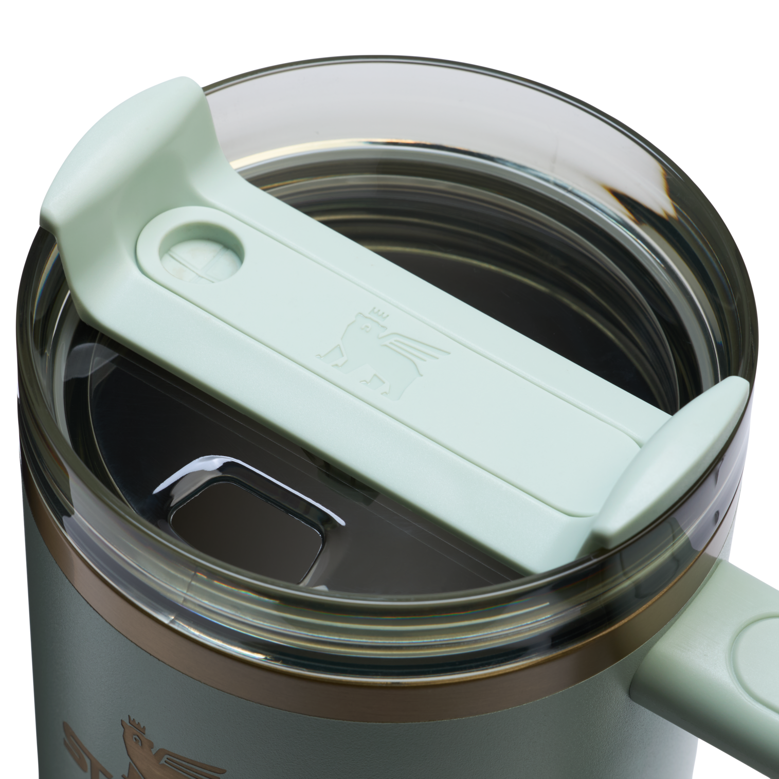 Large Capacity The Quencher H2.0 Flowstate Tumbler  | Stanley Create D332L - FlowState 3-Position Lid Insulated Travel Mug Detail