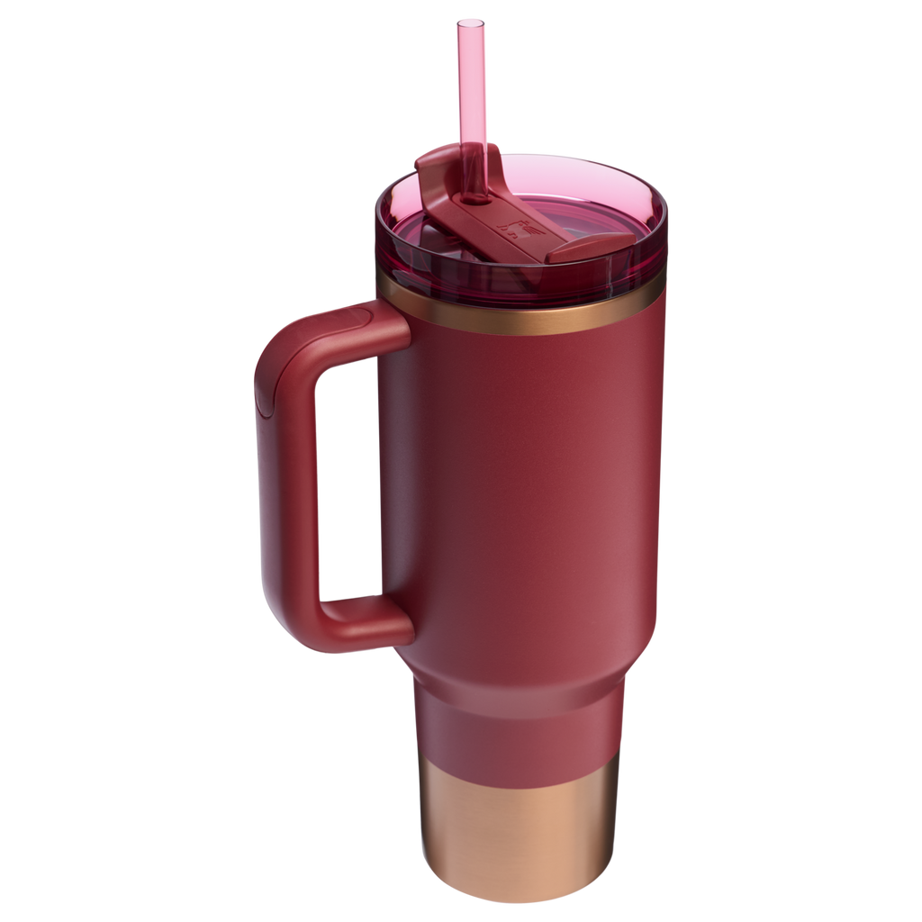 Large Capacity The Quencher H2.0 Flowstate Tumbler  | Stanley Create D332L - FlowState 3-Position Lid Insulated Travel Mug Detail