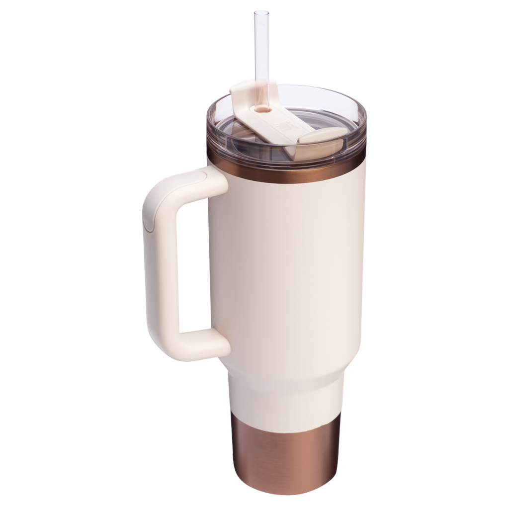 Large Capacity The Quencher H2.0 Flowstate Tumbler  | Stanley Create D332L - FlowState 3-Position Lid Insulated Travel Mug Detail