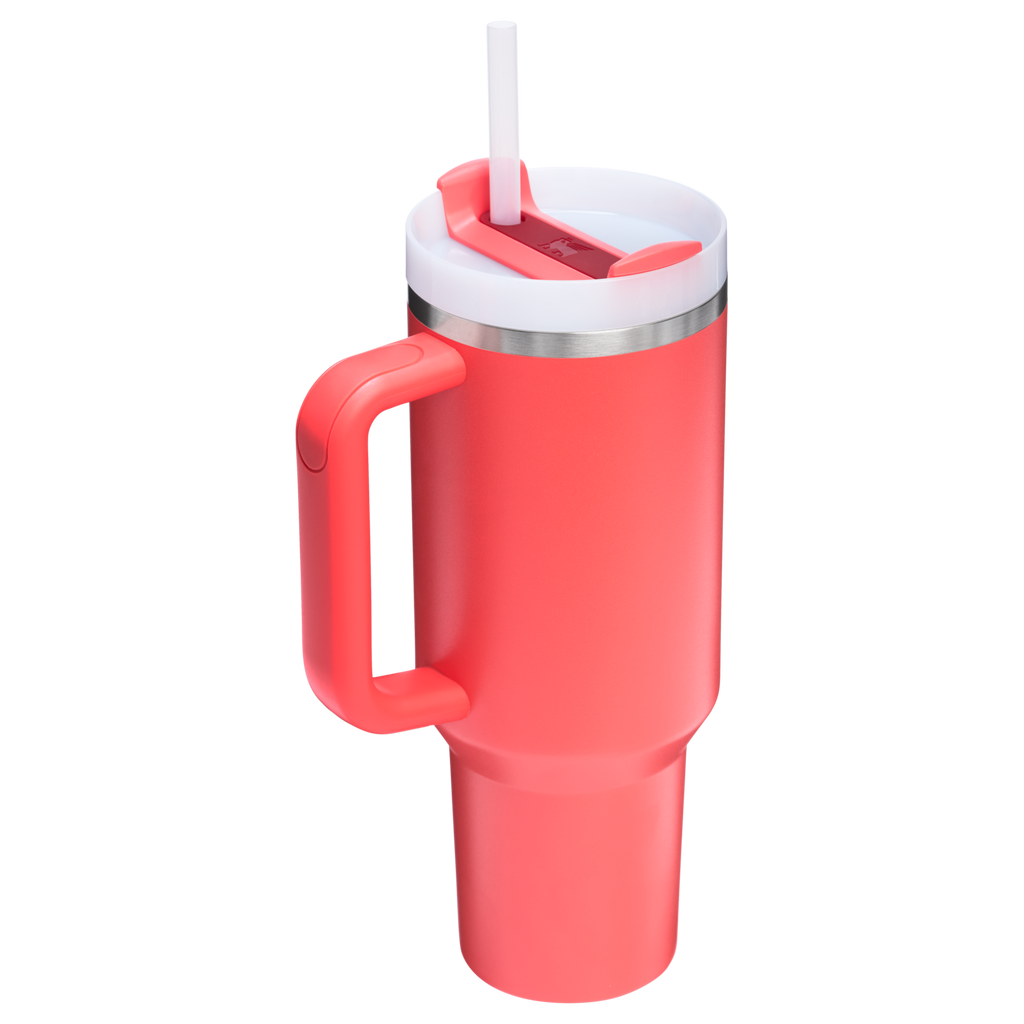 Car-Cup Friendly The Quencher H2.0 Flowstate Tumbler D050X - Double-Wall Vacuum Insulated Travel Tumbler with Straw Detail