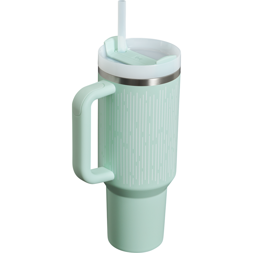 Car-Cup Friendly The Quencher H2.0 Flowstate Tumbler D050X - Double-Wall Vacuum Insulated Travel Tumbler with Straw Detail