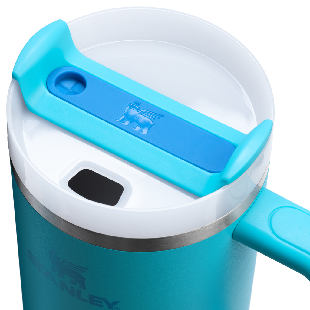 Car-Cup Friendly The Quencher H2.0 Flowstate Tumbler D050X - Double-Wall Vacuum Insulated Travel Tumbler with Straw Detail
