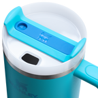 Car-Cup Friendly The Quencher H2.0 Flowstate Tumbler D050X - Double-Wall Vacuum Insulated Travel Tumbler with Straw Detail