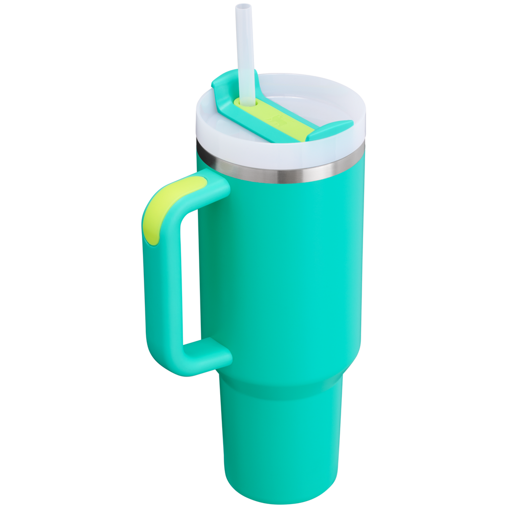 Large Capacity The Quencher H2.0 Flowstate Tumbler  | Stanley Create D332L - FlowState 3-Position Lid Insulated Travel Mug Detail
