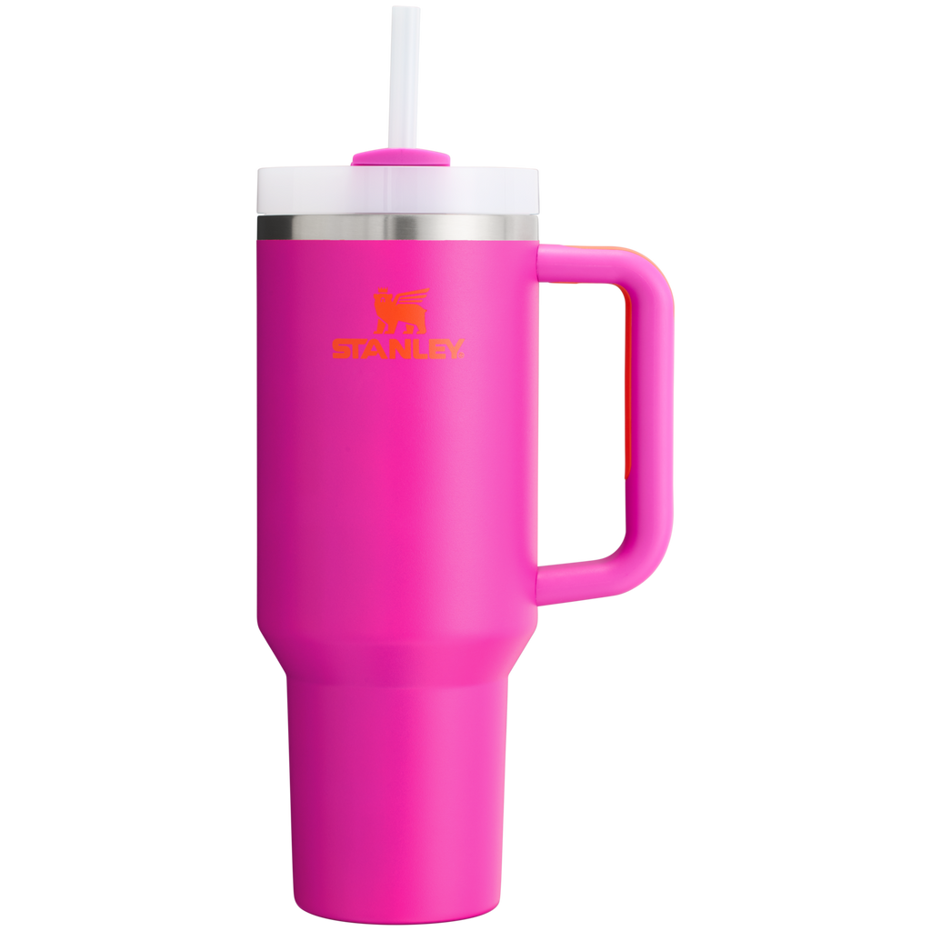 Car-Cup Friendly The Quencher H2.0 Flowstate Tumbler D050X - Double-Wall Vacuum Insulated Travel Tumbler with Straw Detail