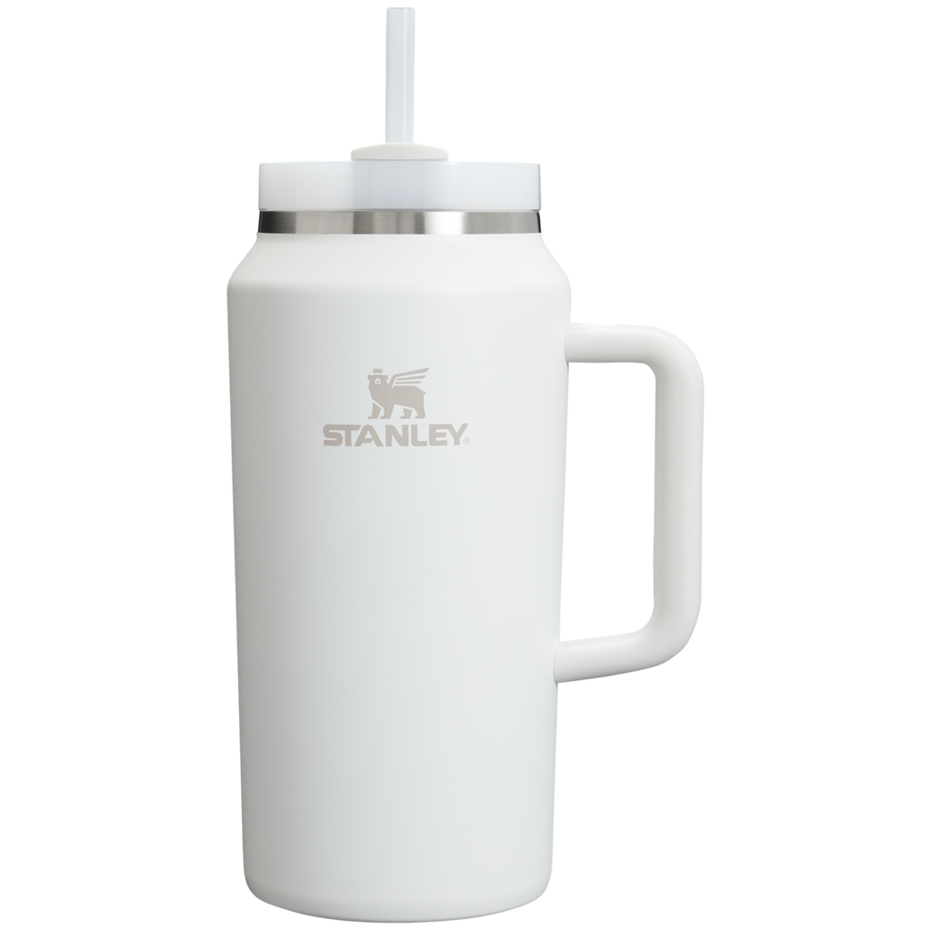 Double-Wall Vacuum The Quencher H2.0 Flowstate Tumbler D033Q - Premium Stainless Steel Straw Cup for All-Day Hydration - Frost