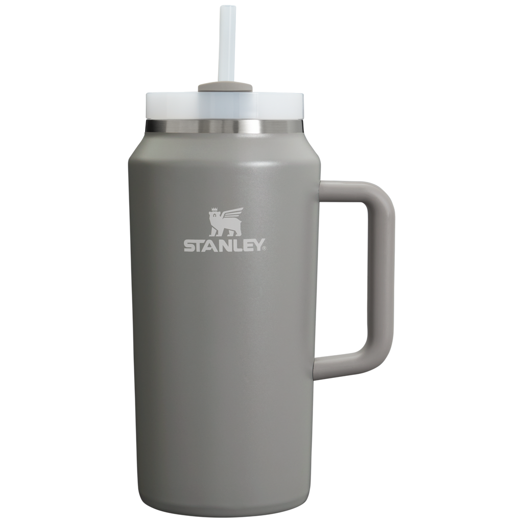 Double-Wall Vacuum The Quencher H2.0 Flowstate Tumbler D033Q - Premium Stainless Steel Straw Cup for All-Day Hydration - Stone
