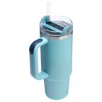 Splash-Resistant FlowState The Quencher H2.0 Flowstate Tumbler | Stanley Create D331C - Premium Stainless Steel Straw Cup for All-Day Hydration Detail