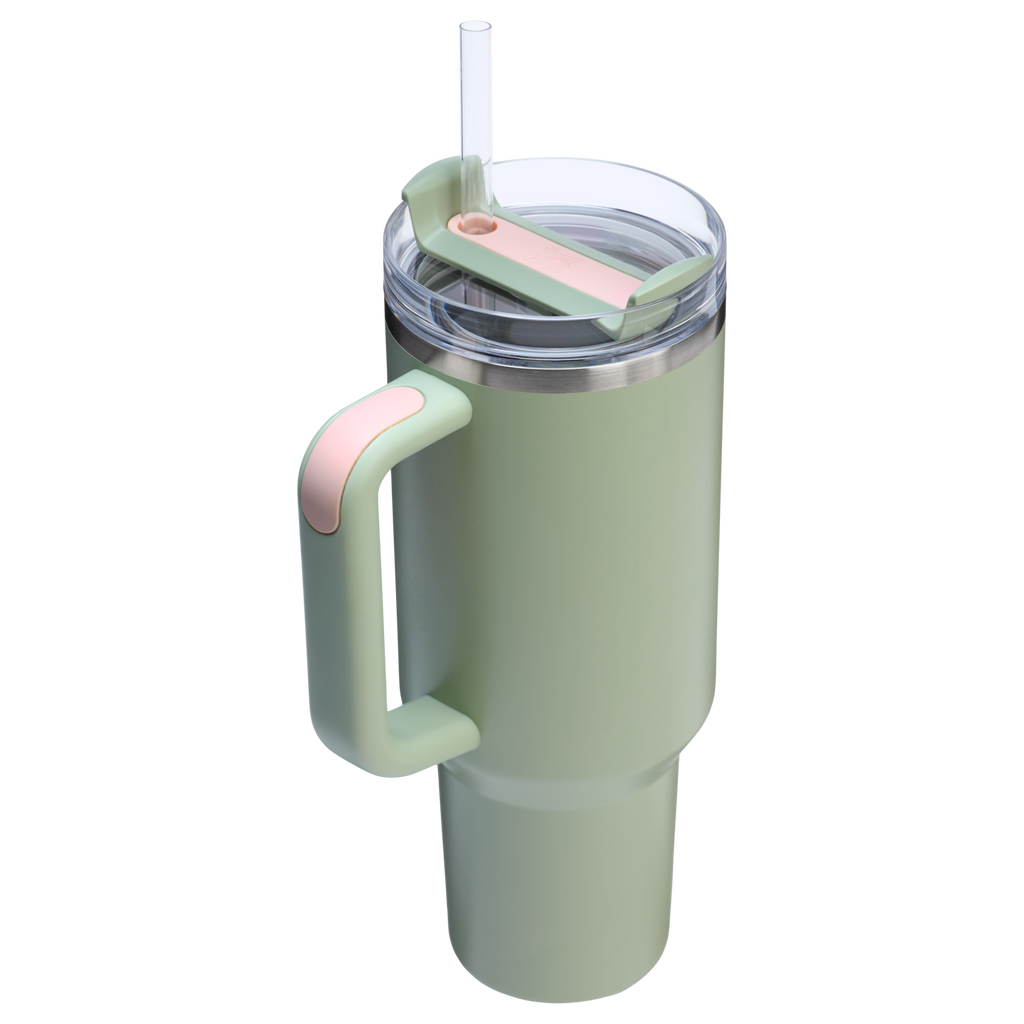 Large Capacity The Quencher H2.0 Flowstate Tumbler  | Stanley Create D332L - FlowState 3-Position Lid Insulated Travel Mug Detail