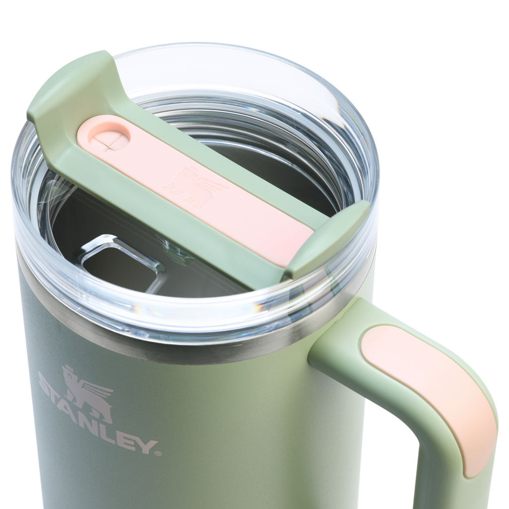 Large Capacity The Quencher H2.0 Flowstate Tumbler  | Stanley Create D332L - FlowState 3-Position Lid Insulated Travel Mug Detail