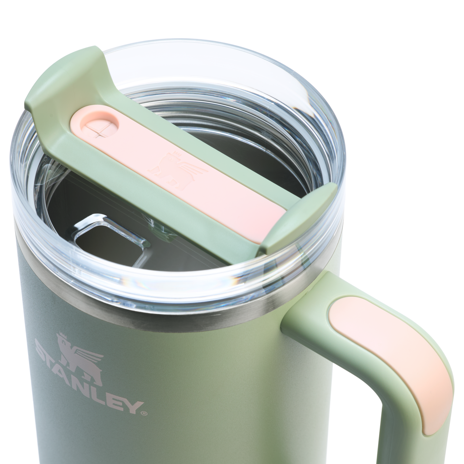 Large Capacity The Quencher H2.0 Flowstate Tumbler  | Stanley Create D332L - FlowState 3-Position Lid Insulated Travel Mug Detail