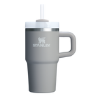Car-Cup Friendly The Quencher H2.O Flowstate Tumbler D069R - Double-Wall Vacuum Insulated Travel Tumbler with Straw - Ash