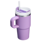 Large Capacity The Quencher H2.O Flowstate Tumbler with Handle | Stanley Create D309N - Double-Wall Vacuum Insulated Travel Tumbler with Straw Detail