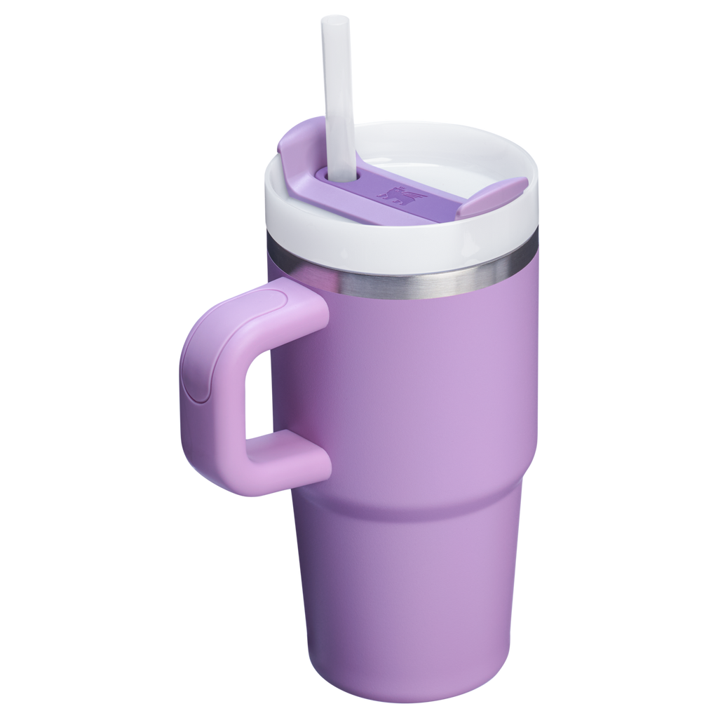 Car-Cup Friendly The Quencher H2.O Flowstate Tumbler D069R - Double-Wall Vacuum Insulated Travel Tumbler with Straw Detail
