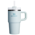 Large Capacity The Quencher H2.O Flowstate Tumbler with Handle | Stanley Create D309N - Double-Wall Vacuum Insulated Travel Tumbler with Straw - Meadow