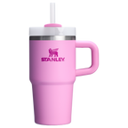 Large Capacity The Quencher H2.O Flowstate Tumbler with Handle | Stanley Create D309N - Double-Wall Vacuum Insulated Travel Tumbler with Straw Detail