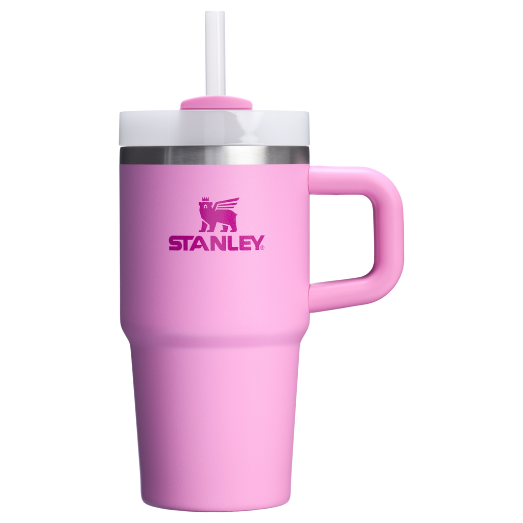 Large Capacity The Quencher H2.O Flowstate Tumbler D251V - Premium Stainless Steel Straw Cup for All-Day Hydration - Peony