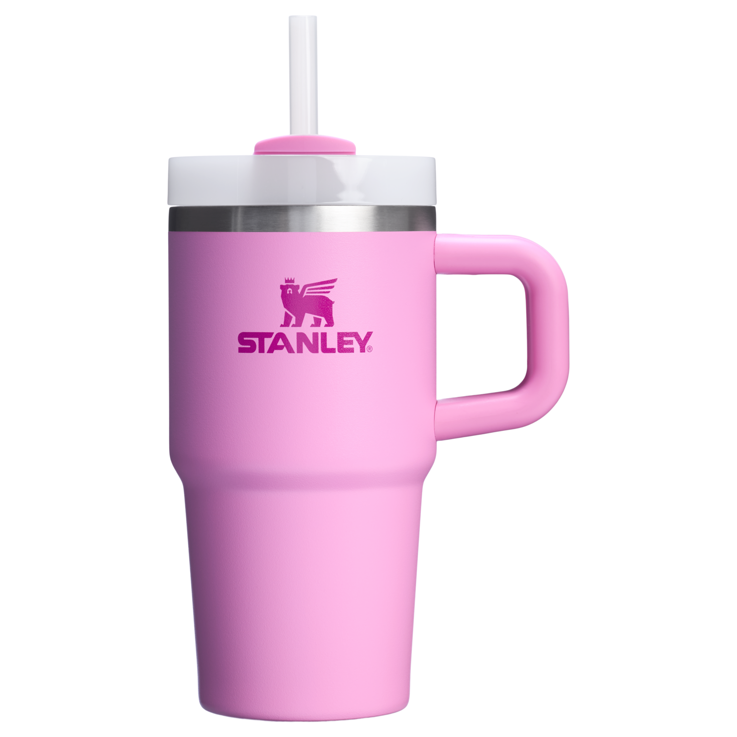 Car-Cup Friendly The Quencher H2.O Flowstate Tumbler D069R - Double-Wall Vacuum Insulated Travel Tumbler with Straw Detail