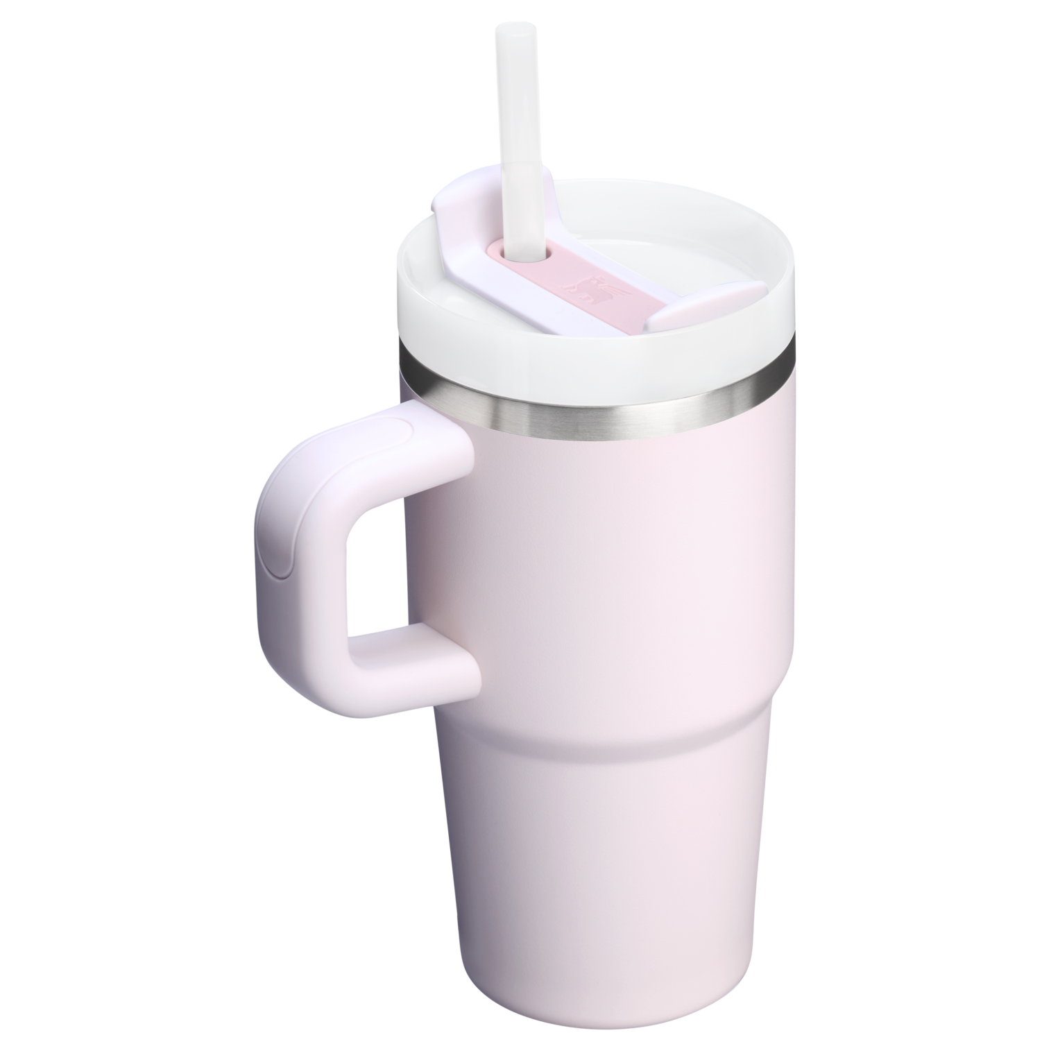Car-Cup Friendly The Quencher H2.O Flowstate Tumbler D069R - Double-Wall Vacuum Insulated Travel Tumbler with Straw Detail