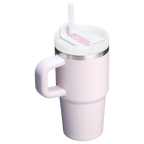 Large Capacity The Quencher H2.O Flowstate Tumbler with Handle | Stanley Create D309N - Double-Wall Vacuum Insulated Travel Tumbler with Straw Detail