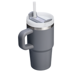 Car-Cup Friendly The Quencher H2.O Flowstate Tumbler D069R - Double-Wall Vacuum Insulated Travel Tumbler with Straw Detail
