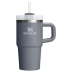 Car-Cup Friendly The Quencher H2.O Flowstate Tumbler D069R - Double-Wall Vacuum Insulated Travel Tumbler with Straw Detail