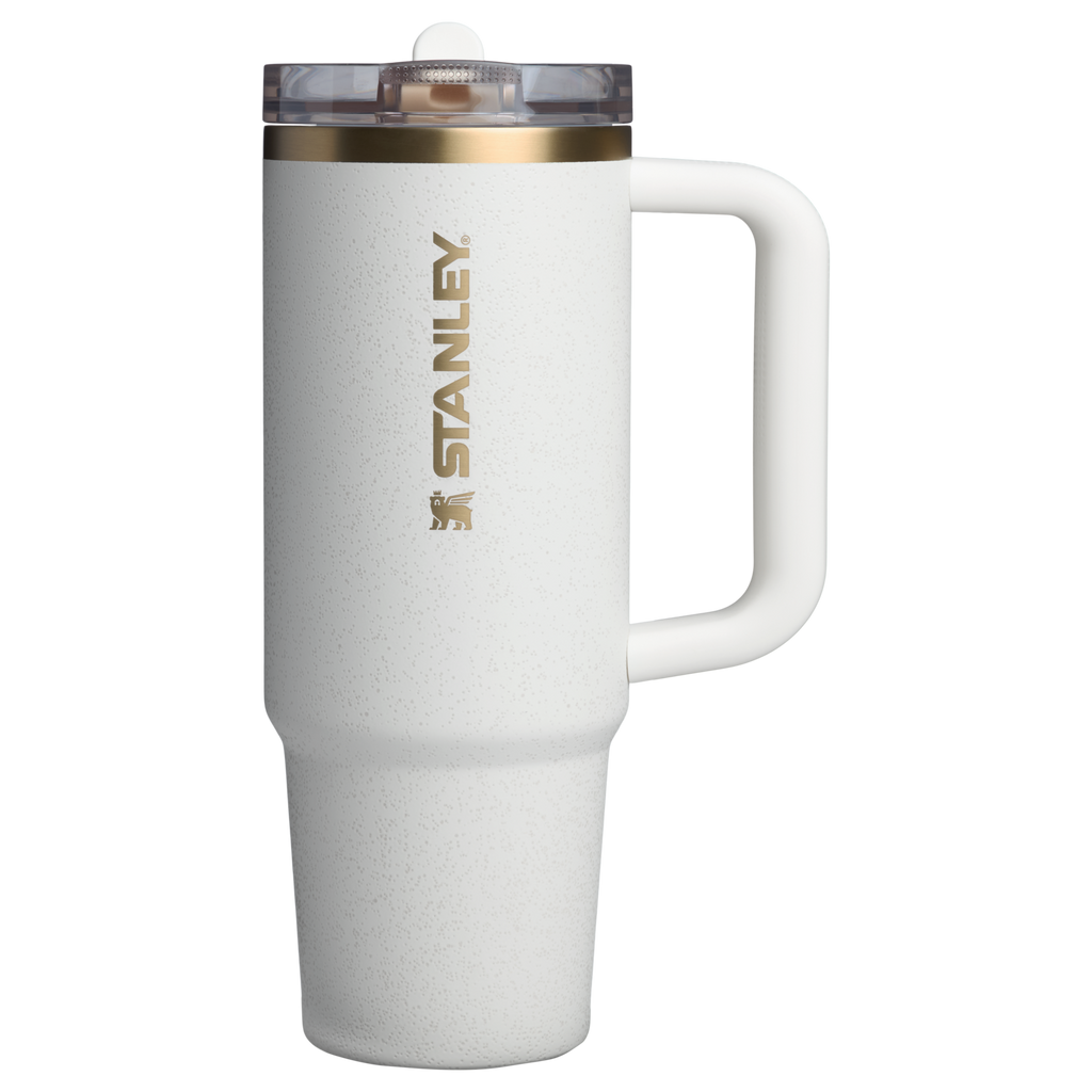 Splash-Resistant FlowState The Quencher H2.0 Flowstate Tumbler | Stanley Create D331C - Premium Stainless Steel Straw Cup for All-Day Hydration Detail
