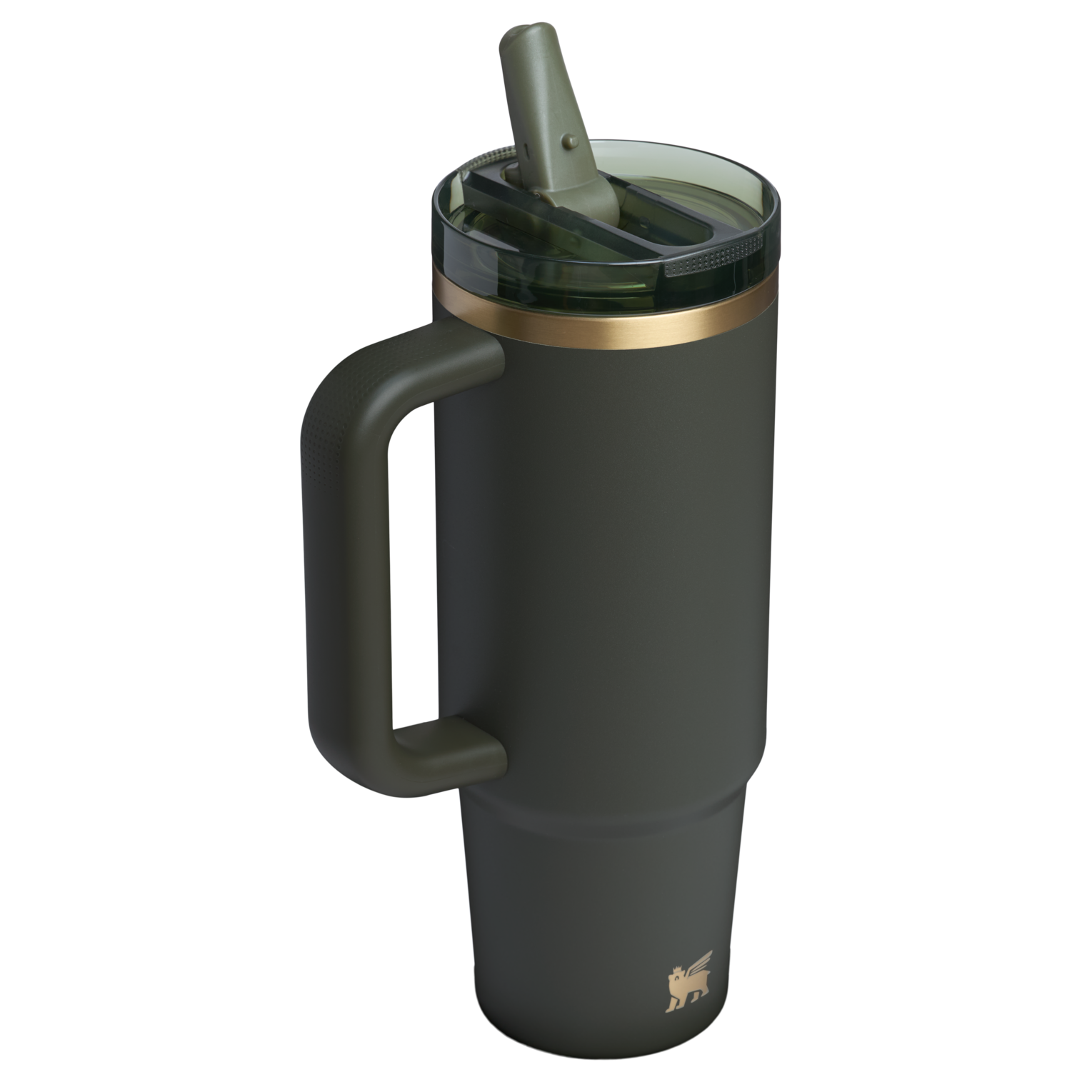 Car-Cup Friendly The Quencher H2.0 Flowstate Tumbler D051L - Premium Stainless Steel Straw Cup for All-Day Hydration Detail
