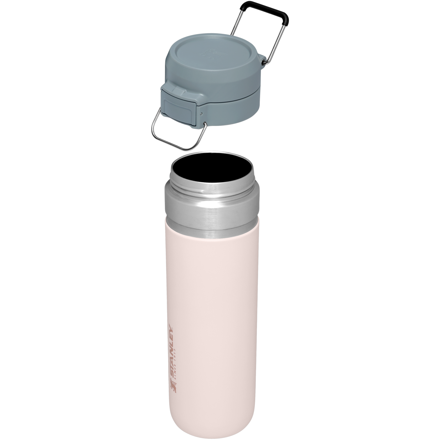 Insulated Travel The Quencher H2.0 Flowstate Tumbler D030T - Double-Wall Vacuum Insulated Travel Tumbler with Straw Detail