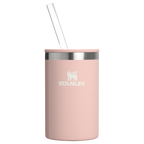 Premium All-Weather The Everyday Can Cooler Cup | Stanley Create D313H - Leak-Proof Insulated Mini Cooler Bag for Lunch - Peach Whip Gloss
