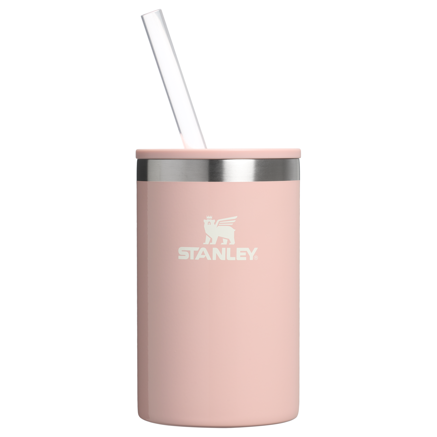 Premium All-Weather The Everyday Can Cooler Cup | Stanley Create D313H - Leak-Proof Insulated Mini Cooler Bag for Lunch - Peach Whip Gloss