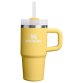 Double-Wall Vacuum The Quencher H2.O Flowstate Tumbler D068Z - Premium Stainless Steel Straw Cup for All-Day Hydration - Daffodil