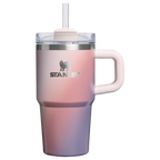 Car-Cup Friendly The Quencher H2.O Flowstate Tumbler D069R - Double-Wall Vacuum Insulated Travel Tumbler with Straw - Dawn Spiral