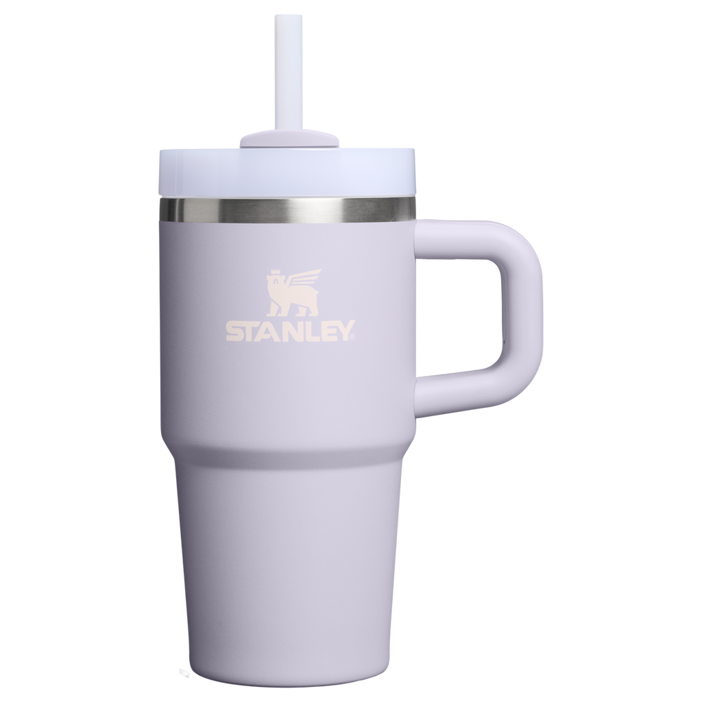 Car-Cup Friendly The Quencher H2.O Flowstate Tumbler D069R - Double-Wall Vacuum Insulated Travel Tumbler with Straw - Purple Dust