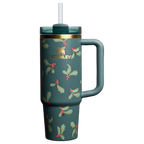 Car-Cup Friendly The Cheers & Cheer Quencher H2.0 Flowstate Tumbler D188Q - Double-Wall Vacuum Insulated Travel Tumbler with Straw Detail
