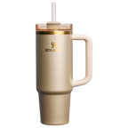 Car-Cup Friendly The Cheers & Cheer Quencher H2.0 Flowstate Tumbler D189S - Premium Stainless Steel Straw Cup for All-Day Hydration - Prosecco Shimmer