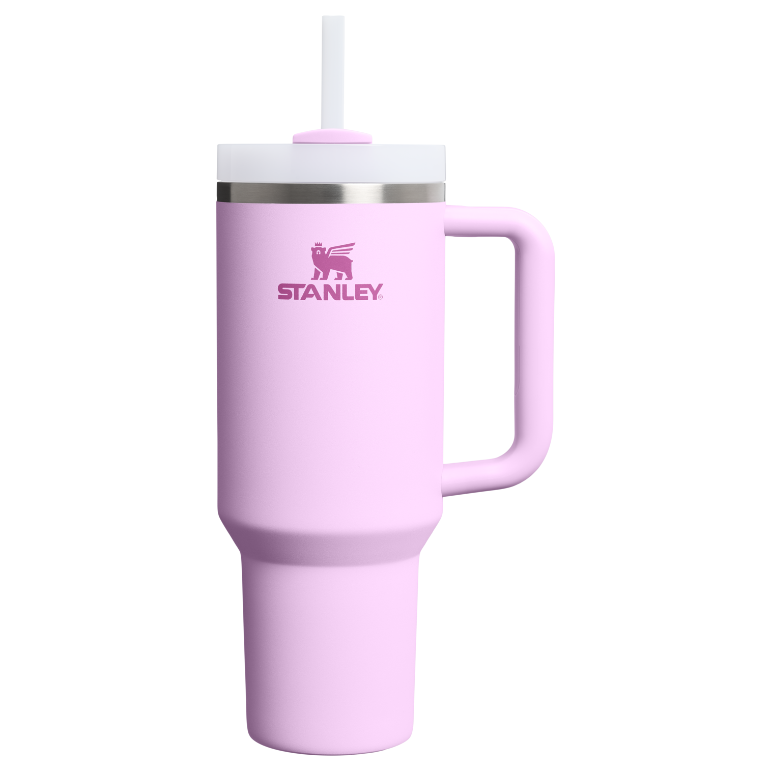 Large Capacity The Quencher H2.0 Flowstate Tumbler  | Stanley Create D332L - FlowState 3-Position Lid Insulated Travel Mug - Soft Orchid