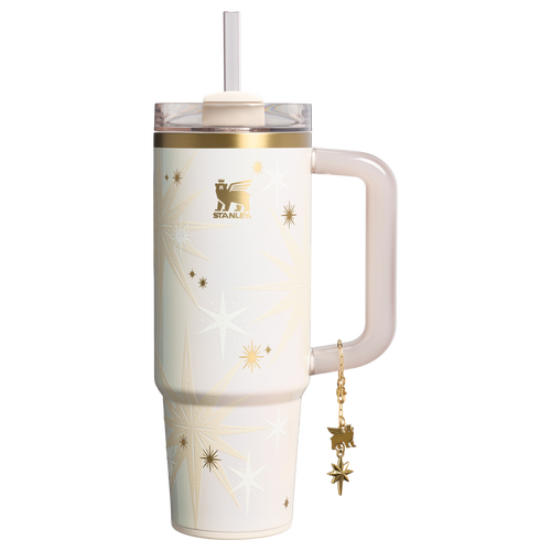 Car-Cup Friendly The Quencher Luxe H2.0 Flowstate Tumbler D209D - Double-Wall Vacuum Insulated Travel Tumbler with Straw - Starlight Shimmer