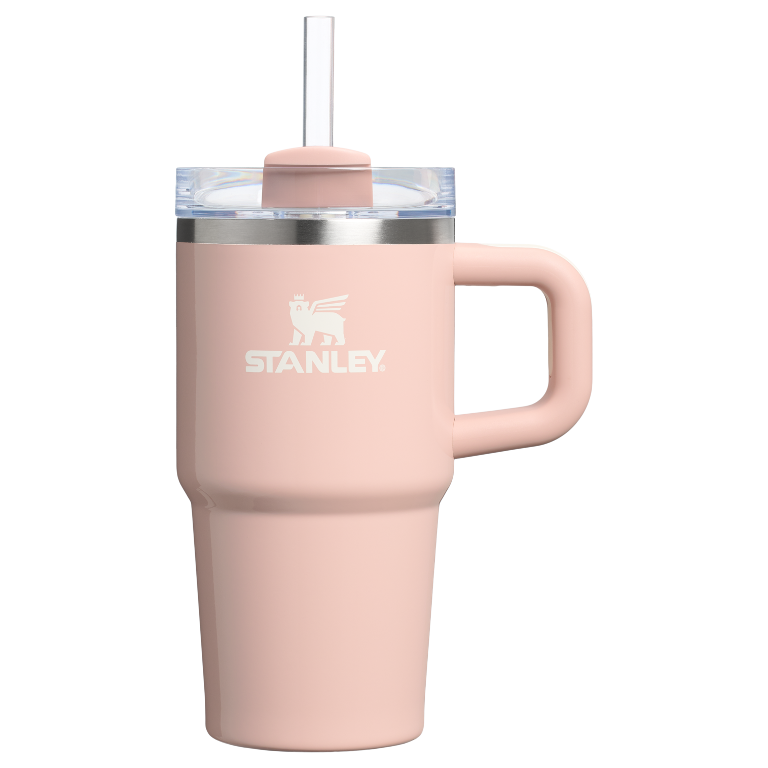Car-Cup Friendly The Quencher H2.O Flowstate Tumbler D069R - Double-Wall Vacuum Insulated Travel Tumbler with Straw Detail