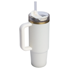 Splash-Resistant FlowState The Quencher H2.0 Flowstate Tumbler | Stanley Create D331C - Premium Stainless Steel Straw Cup for All-Day Hydration Detail
