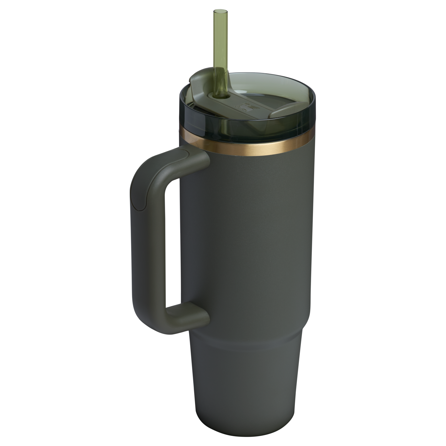 Splash-Resistant FlowState The Quencher H2.0 Flowstate Tumbler | Stanley Create D331C - Premium Stainless Steel Straw Cup for All-Day Hydration Detail