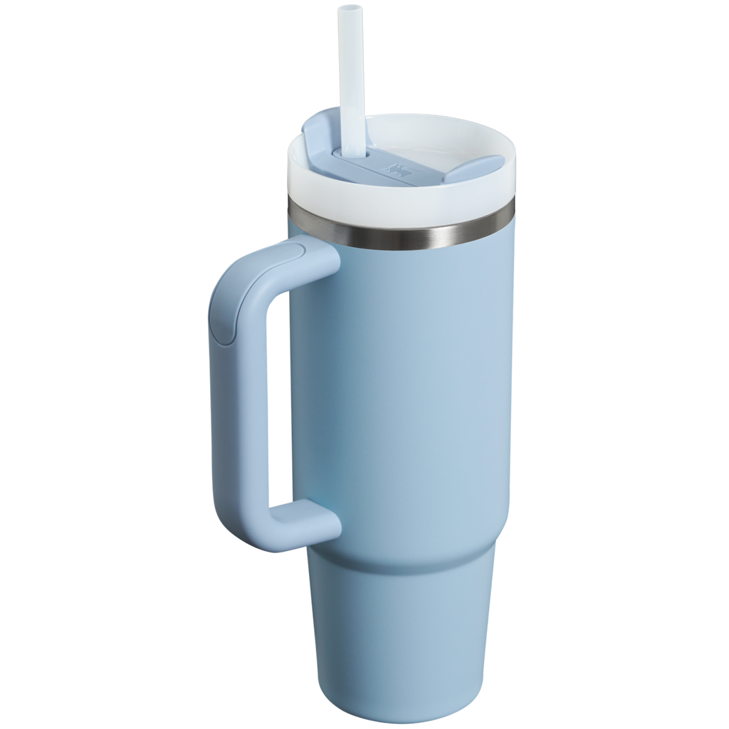Splash-Resistant FlowState The Quencher H2.0 Flowstate Tumbler | Stanley Create D331C - Premium Stainless Steel Straw Cup for All-Day Hydration Detail