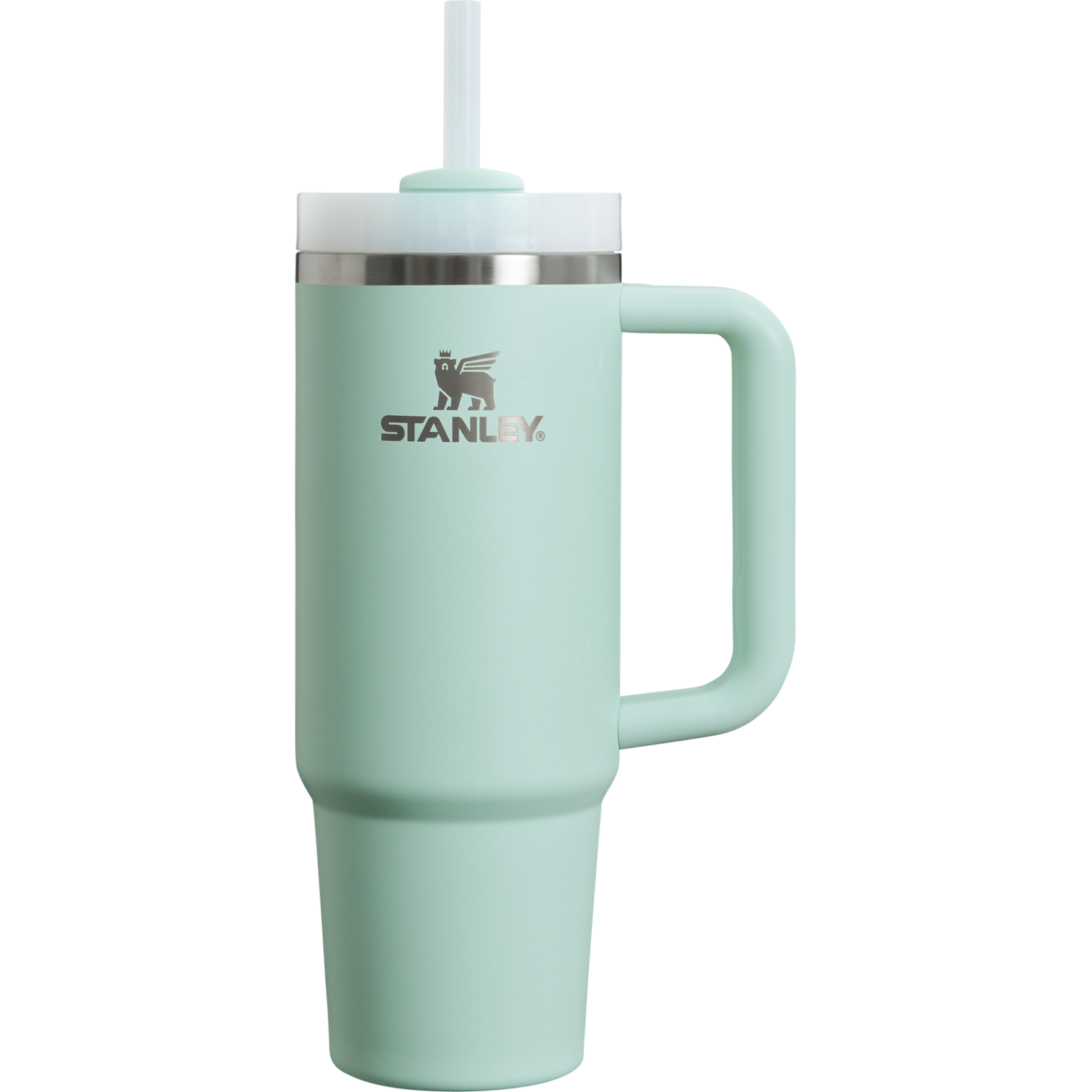 Splash-Resistant FlowState The Quencher H2.0 Flowstate Tumbler | Stanley Create D331C - Premium Stainless Steel Straw Cup for All-Day Hydration Detail