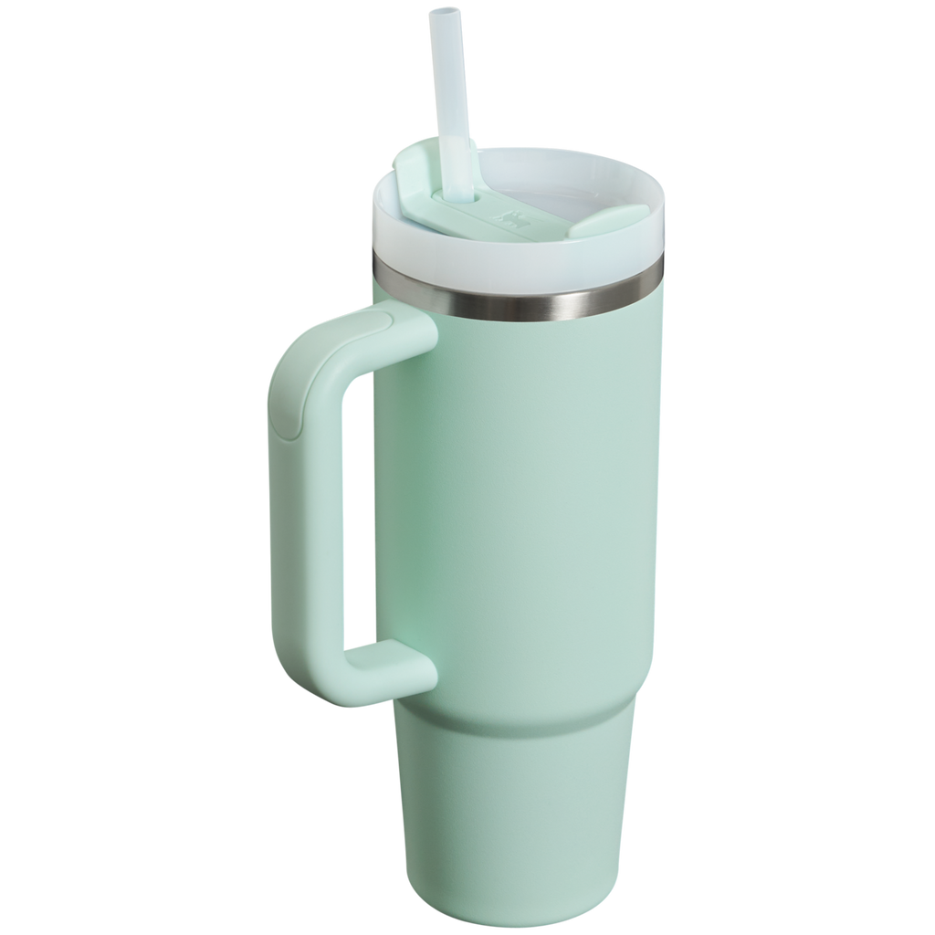 Splash-Resistant FlowState The Quencher H2.0 Flowstate Tumbler | Stanley Create D331C - Premium Stainless Steel Straw Cup for All-Day Hydration Detail