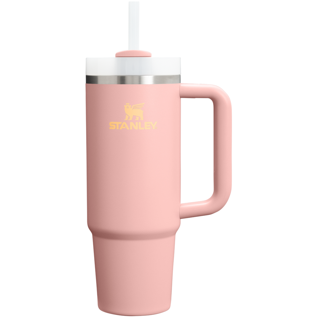 Car-Cup Friendly The Quencher H2.0 Flowstate Tumbler D051L - Premium Stainless Steel Straw Cup for All-Day Hydration - Peach Rose