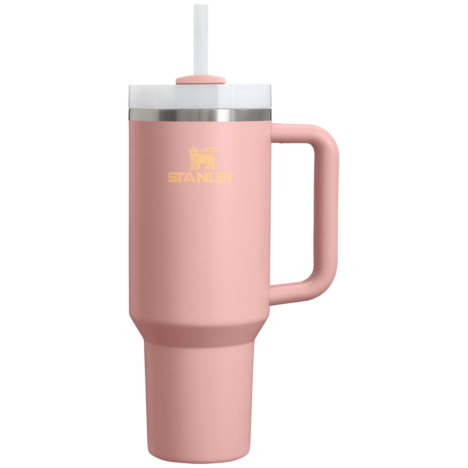 Large Capacity The Quencher H2.0 Flowstate Tumbler  | Stanley Create D332L - FlowState 3-Position Lid Insulated Travel Mug - Peach Rose