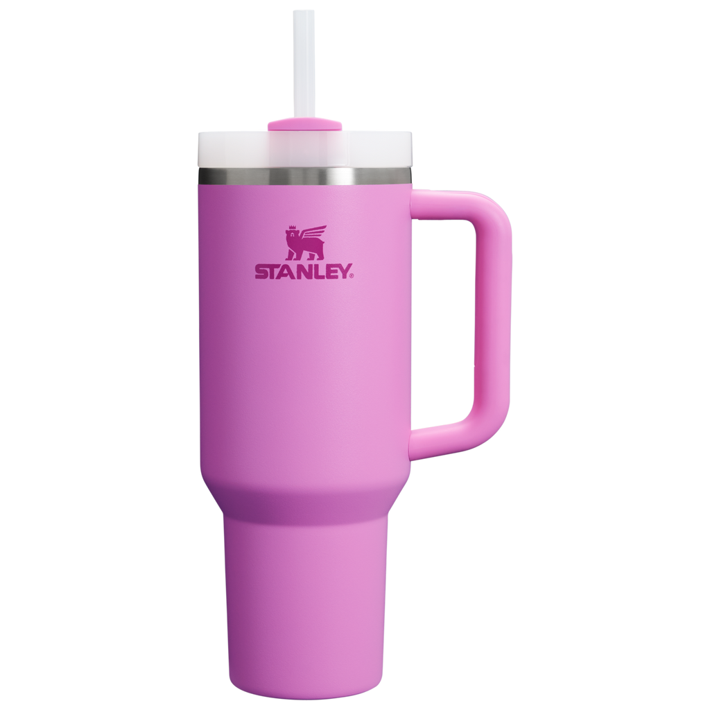 Car-Cup Friendly The Quencher H2.0 Flowstate Tumbler D050X - Double-Wall Vacuum Insulated Travel Tumbler with Straw - Peony