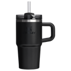 Car-Cup Friendly The Quencher H2.O Flowstate Tumbler D069R - Double-Wall Vacuum Insulated Travel Tumbler with Straw - Black 2.0