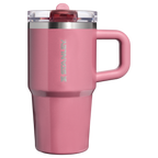 Car-Cup Friendly The Quencher H2.O Flowstate Tumbler D069R - Double-Wall Vacuum Insulated Travel Tumbler with Straw Detail