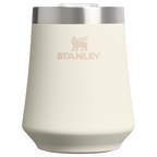 Premium Matte The Reserve Wine Tumbler | Stanley Create D302P - Shatterproof Flavor-Preserving Cocktail Tumbler with Lid - Cream